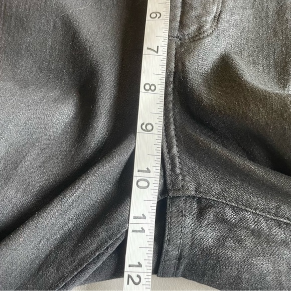 NYDJ Skinny Jeans - Black with Silver Sheen - Size 10P - Picture 11 of 12